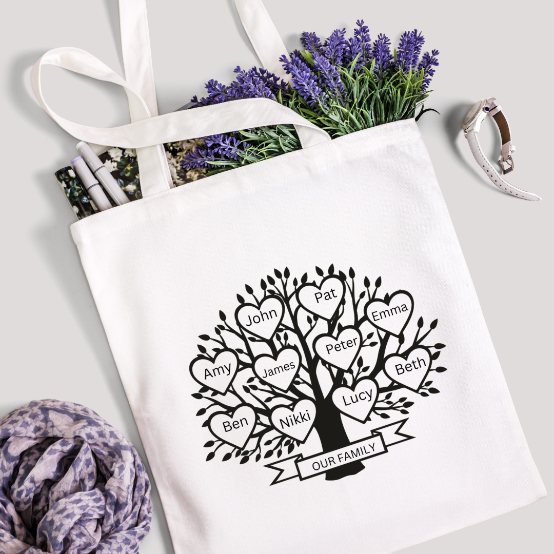 Family Tree Tote Bag